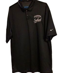 Black Nike Mens Golf Polo Size L